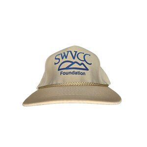Vintage SWVCC Tan Snapback Golf Hat